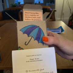 The newly unboxed box