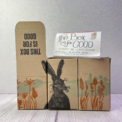 Three boxes set beside each other to reveal the entire design